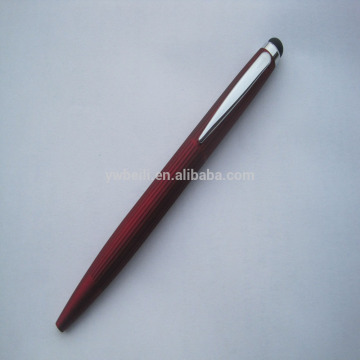 Popular multi-color ball ink pen,touch pen,dual-purpose pen