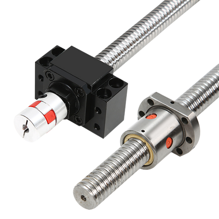 Milled Machinery DFU2005 High Speed Ball Screw with Heavy Load Double Nuts