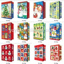 Christmas theme paper bags wholesale! Free samples are available