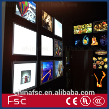 Customized light box hanging system