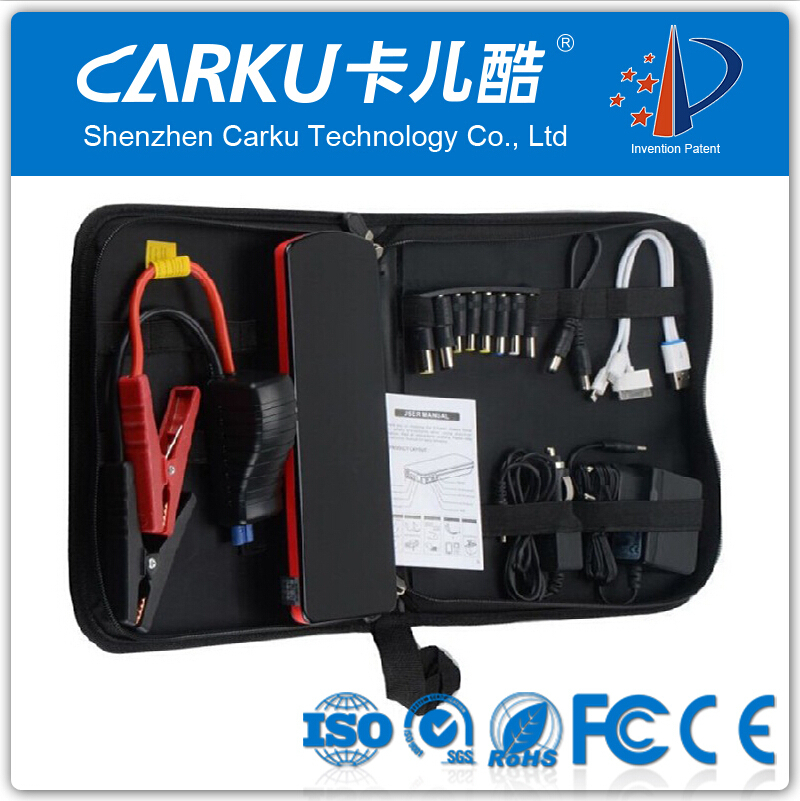 12v mini car jump starter carku epower-0512000mah power pack, car battery charger car jump starter carku e-power-21 18000mah