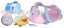 cartoon outline baby mosquito net baby safety room