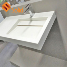Modern Solid Surface Wall Basin - Best Price for Projects