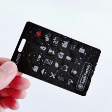 Power4 iTag 2mm Thin Bluetooth Tracker: Find Lost Items like Wallets, Bags, and Laptops