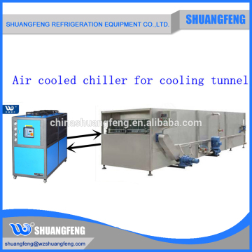 SF machine chiller for cooling tunnel