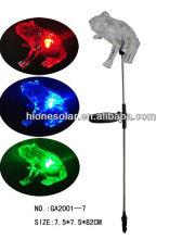Frog Solar Powered Garden Yard Stake Light