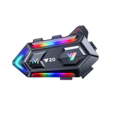 Y20 Motorcycle Helmet Headset with Bluetooth GPS Wireless TWS Headphones