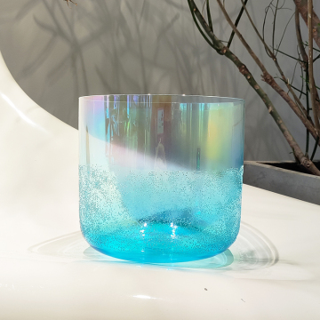 Q're amazonite crystal singing bowl