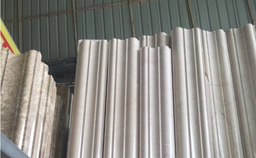 Natural Marble Jazz White Stone Line