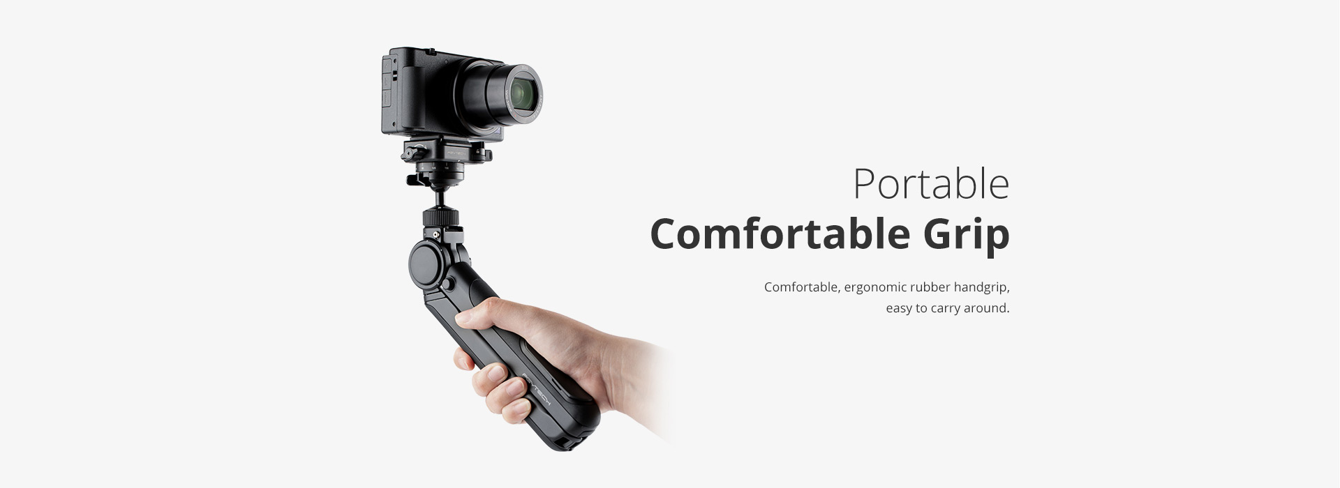 PGYTECH Mini Flexible Phone Tripod Holder Handheld Panoramic action camera selfie stick Vlogging Mantispod Tripod gopro/insta360