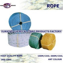 polypropylene braided rope/string