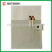 ECO JUTE NOTEBOOK COVER DESIGN