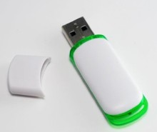 CaraUSB custom plastic Apple shape ABS gift Usb flash memory  pendrive can be customized company LOGO
