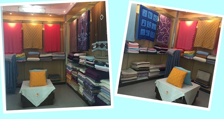 blanket showroom