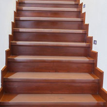 Non-Slip PC Clear Stair Treads for Wooden Steps and Stair Runners