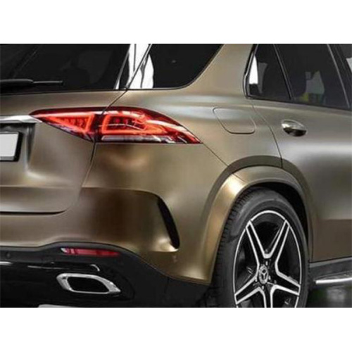 Satin Metallic Brown Gold Car Wrap Vinyl