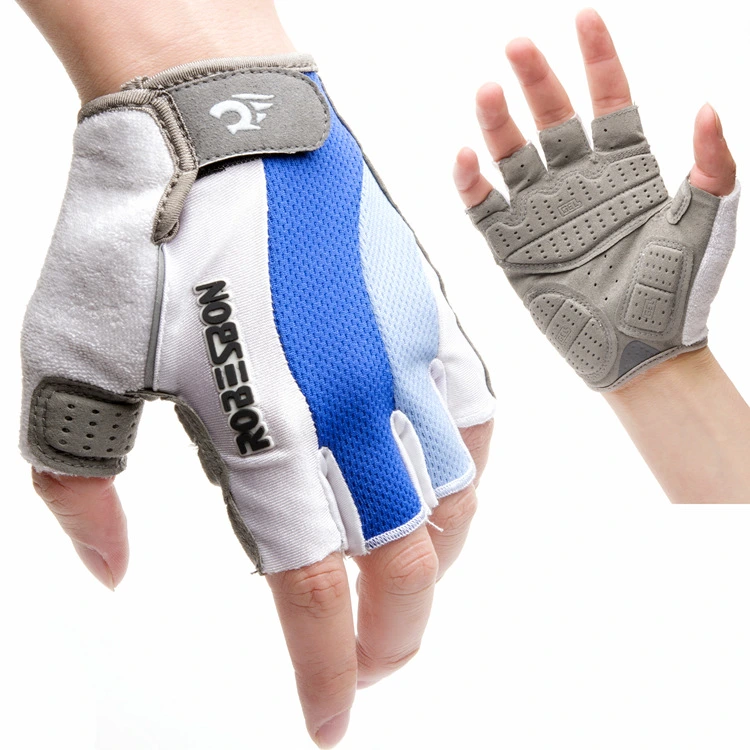 Silicone Pad Short Finger Riding Gloves Outdoor Sports Gloves