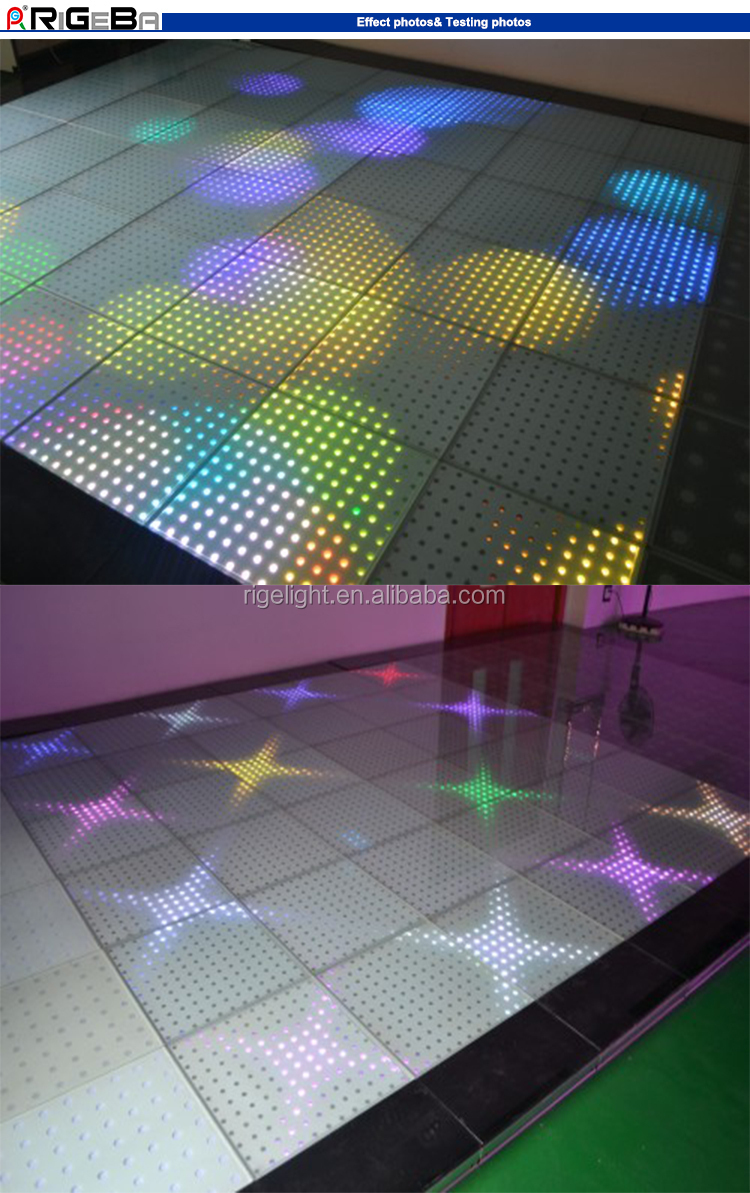 50*50cm hot sale interactive led dance floor panels