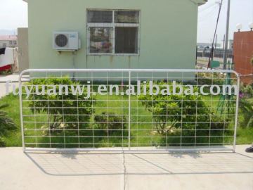 galvanized steel farm gate