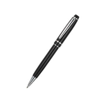 Twist-action metal pen