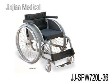 Sports type wheelchair