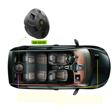 10 Inch Active Car Subwoofer with Amplifier