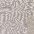 Folhas Design Jacquard Knit Fabric