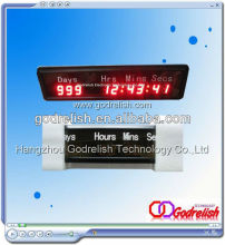small led countdown clock