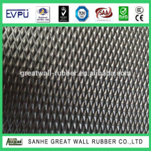 Top selling Braid Pattern Rubber Flooring mat 3mm x 1.22m x 25m SGS with best price