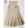 Vestido tejido de ropa de escuela para niñas