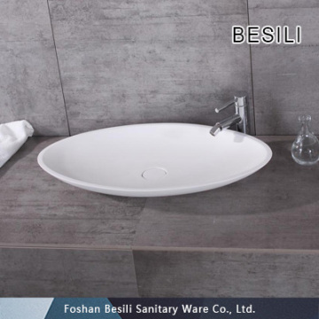 Acrylic solid surface countertop basin