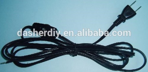 factory direct price Japan plug & braided wire from Guzhen Town