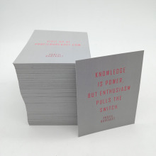 Custom Matt Lamination Art Paper Card