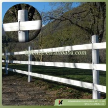 Poly rail horse fence