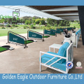 Dining Set Outdoor Furniture Set dengan PVC Rope