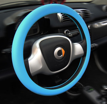 Silicone car steering wheel cover