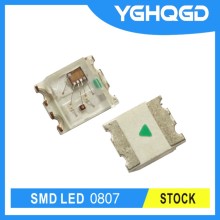 Tamanhos de LED SMD 0807 RGB Slow Flash