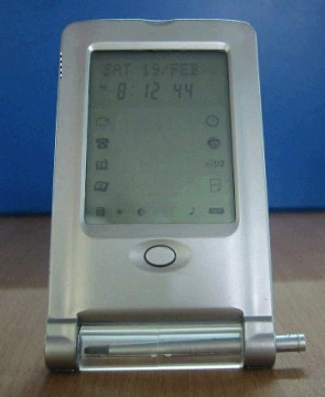 Portable touch screen data bank