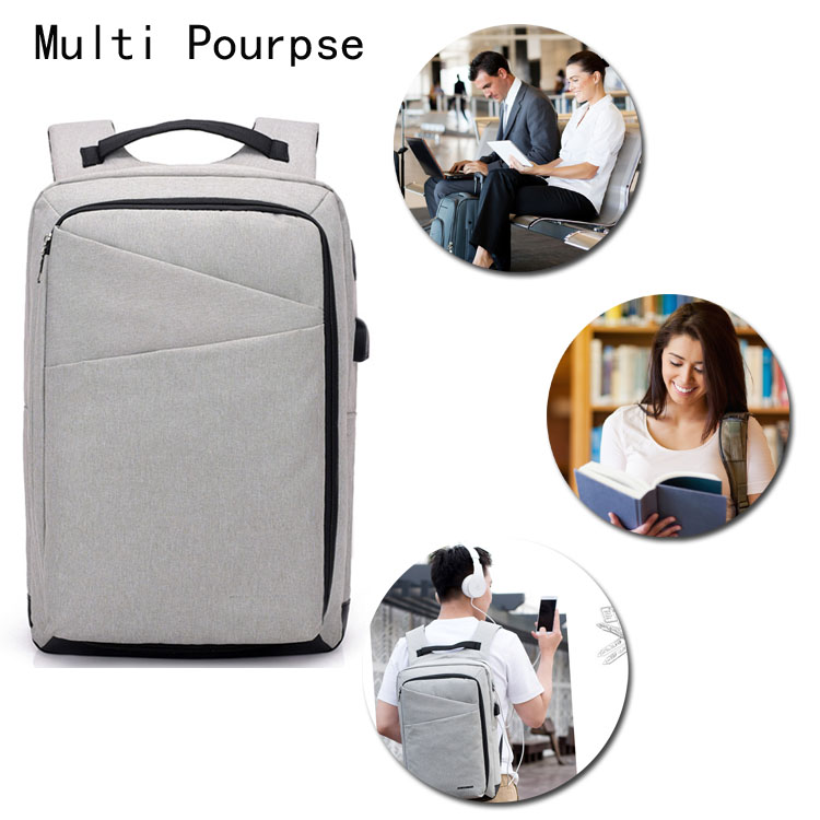 Oem cheap business school 15.6 inch college men laptop backpack bag