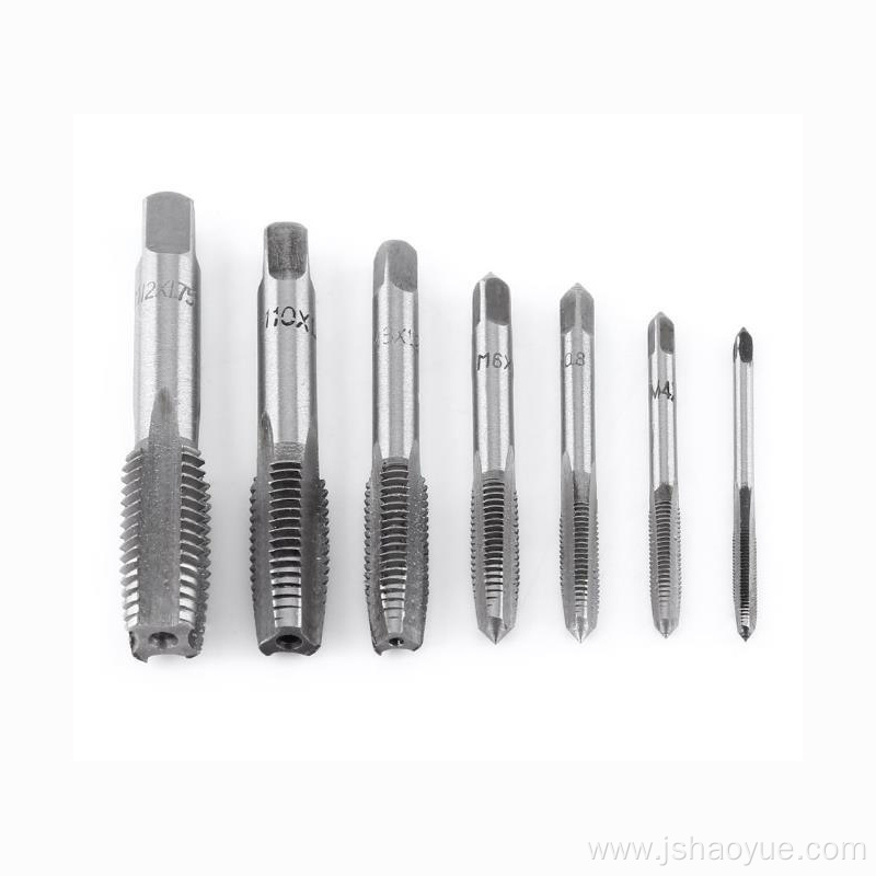 7PCS Metric Thread Steel Tap Tapping Tool