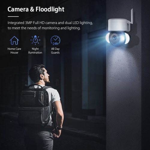 3MP Kızılötesi Gece Görüşü CCTV Kamera