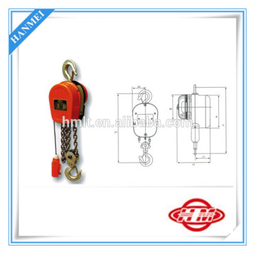 building lifting equiment construction dhs electric chain hoist block 10ton