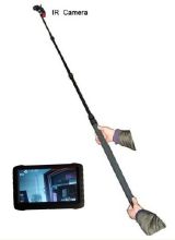 360o Filed Angle, Ccd Image Sensor Telescopic Pole Ir Camera, Light And Portable Telescopic Pole Camera