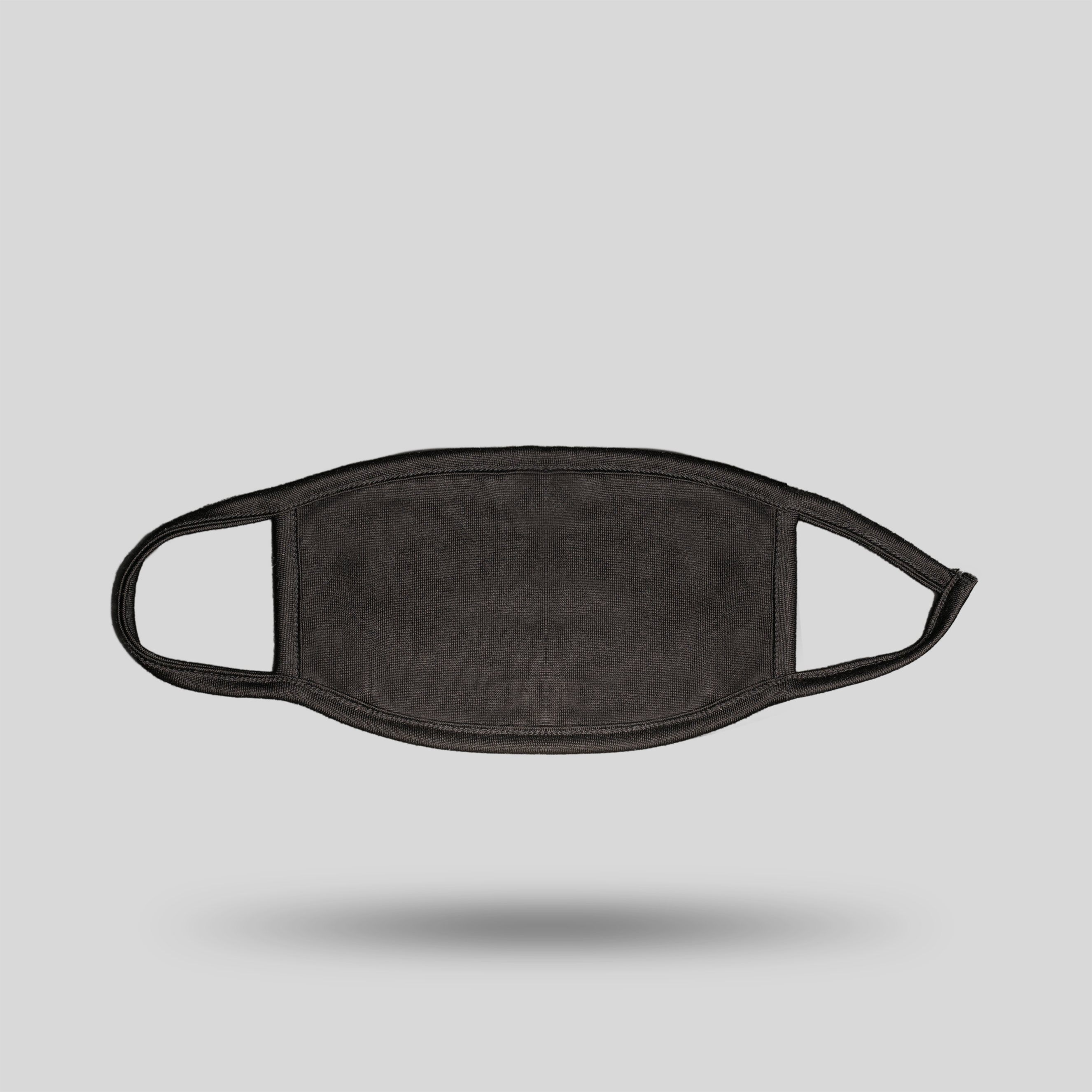 Silk Knit Face Mask Black Silk Knit Face Mask Black