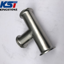 Food Grade 304 Stainless Steel Pipe Fittings - Three Way Tee
