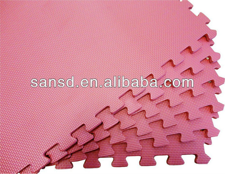 High quality colorful interlinking EVA foam material Tatami Mat