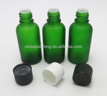 30ml green glass e liquid bottle with orifice reducer