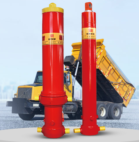 2020 China hot sale dump truck lift hydraulic cylinder