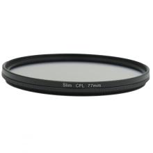 Slim CPL filter for camera