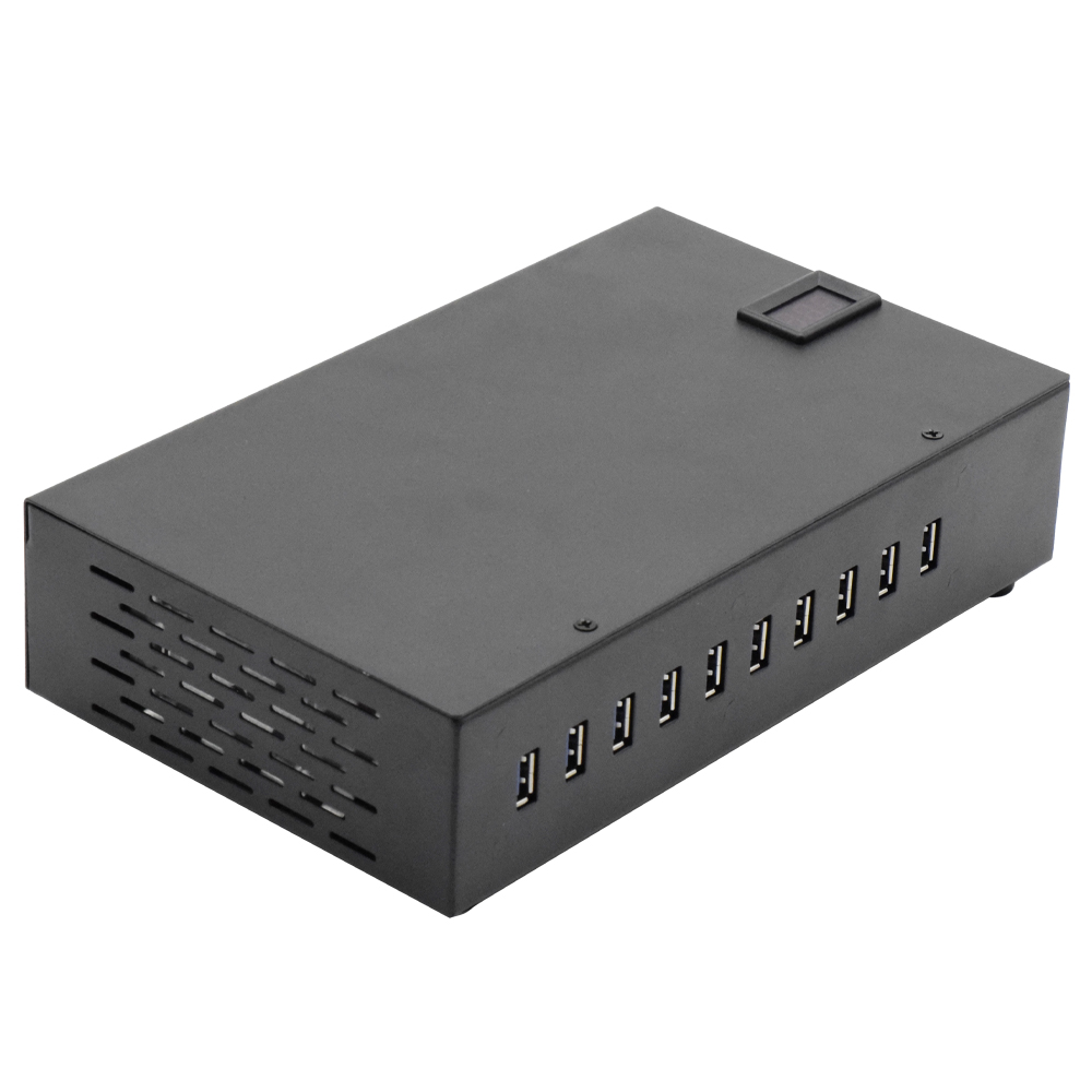 120W 10 port Usb Charger 